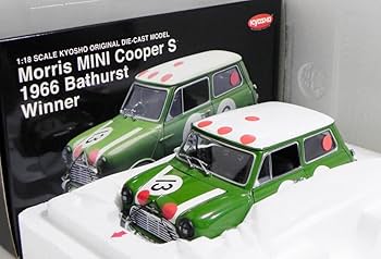 超レア❗️京商1/18 モーリス ミニクーパー S 1966 バサーストウイナー Amazon | 京商 1/18 モーリス ミニ クーパーS 1966 Bathurst Winner